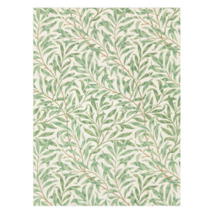 Nappe Morris - Motif feuilles et branches de saule antiq