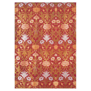Nappe Morris - Vintage 1893 Rose et Motif Lily Flower