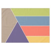 Nappe MOSAIC rayures triangles couleur I + vos idées (Devant (Horizontal))