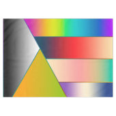 Nappe MOSAIC rayures triangles couleur II + vos idées (Devant (Horizontal))