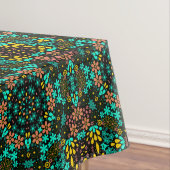 Nappe Mosaïque Abstraite kaléidoscopique fleurs florales (In Situ)