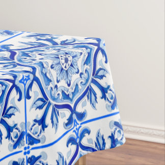 Nappe Mosaïque bleue art baroque italien