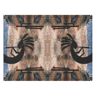 Nappe Mosaïque du désert du sud-ouest de Kokopelli