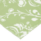 Nappe Moss Green Damask (Angle)