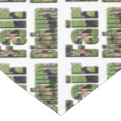 Nappe Mot Aussie De Dinkum Avec Kangaroos, (Angle)