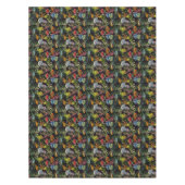 Nappe Motif 1 de vie marine d'aquarelle (Devant)