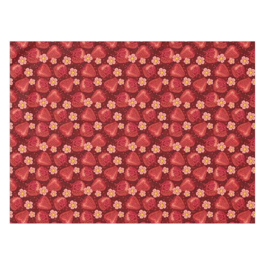Nappe Motif 2 2 de fraise (Devant (Horizontal))