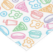 Nappe Motif 2 d'aliments de préparation rapide (Angle)