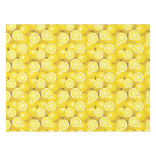Nappe Motif 2 de citron (Devant (Horizontal))