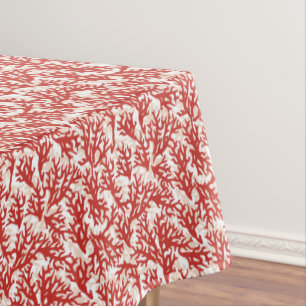 Nappe Motif 2 de corail rouge