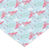 Nappe Motif 2 de Flamant rose (Angle)