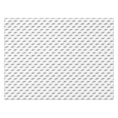 Nappe Motif 2 de hippie de moustache (Devant (Horizontal))