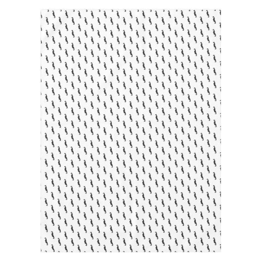 Nappe Motif 2 de hippie de moustache (Devant)