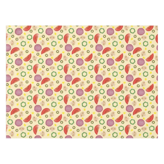 Nappe Motif 2 de pizza (Devant (Horizontal))