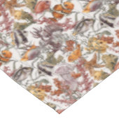 Nappe Motif 2 de vie marine d'aquarelle (Angle)