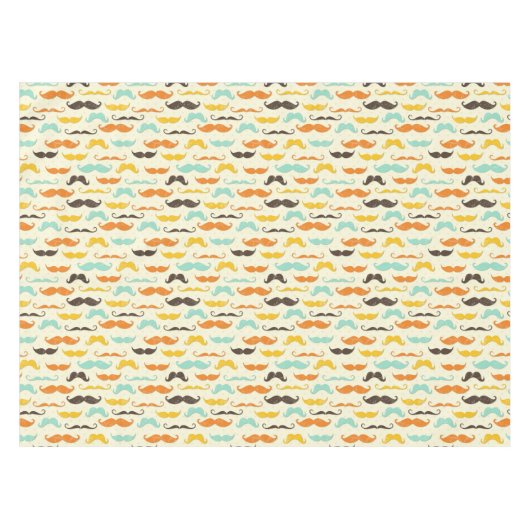 Nappe Motif 3 de moustache (Devant (Horizontal))