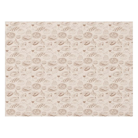 Nappe Motif 3 de nourriture (Devant (Horizontal))