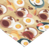 Nappe Motif 3 de petit déjeuner (Angle)