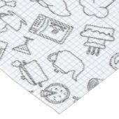 Nappe Motif 4 de cuisine (Angle)