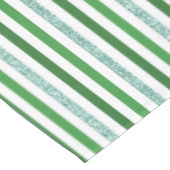 Nappe Motif à bandes de Parties scintillant vertes et a (Angle)