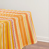 Nappe Motif à bandes orange (In Situ)
