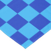 Nappe Motif à carreaux bleu clair et foncé (Angle)