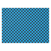 Nappe Motif à carreaux bleu myrtille (Devant (Horizontal))