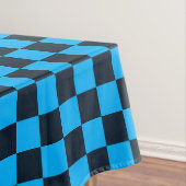 Nappe Motif à carreaux bleu myrtille (In Situ)