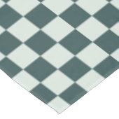 Nappe Motif à carreaux en mousse vert forêt (Angle)