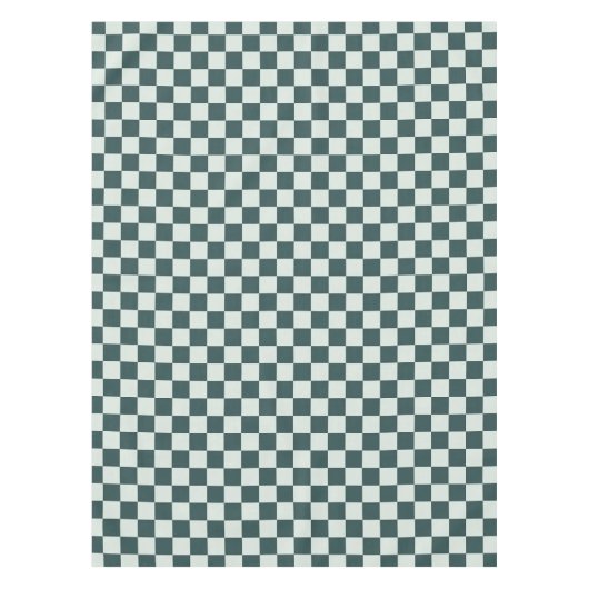 Nappe Motif à carreaux en mousse vert forêt (Devant)