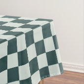 Nappe Motif à carreaux en mousse vert forêt (In Situ)