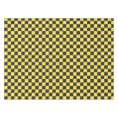 Nappe Motif à damier jaune et noir (Devant (Horizontal))