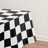 Nappe Motif à damier noir et blanc (In Situ)
