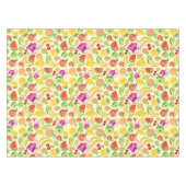 Nappe Motif à doodle de fruits assoré (Devant (Horizontal))