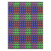 Nappe Motif à écailles multicolores, (Devant)