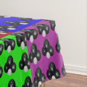 Nappe Motif à écailles multicolores, (In Situ)