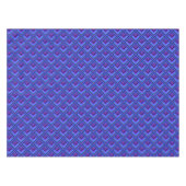 Nappe Motif à échelle Bleu et violet (Devant (Horizontal))