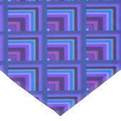 Nappe Motif à échelle Bleu et violet (Angle)