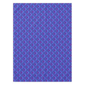 Nappe Motif à échelle Bleu et violet (Devant)