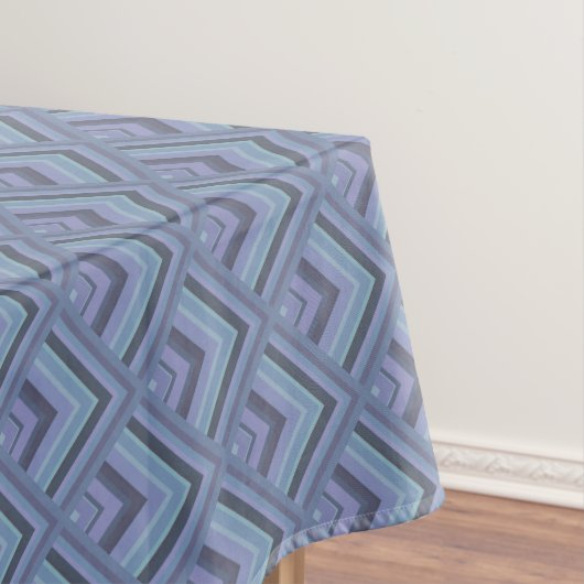 Nappe Motif à échelle gris bleu (In Situ)
