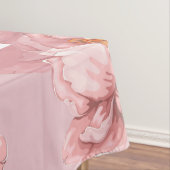 Nappe motif à fleurs roses (In Situ)