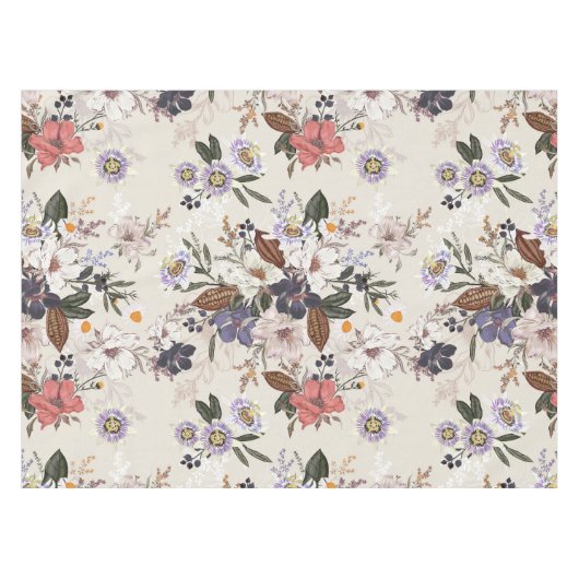 Nappe Motif à fleurs sans soudure (Devant (Horizontal))