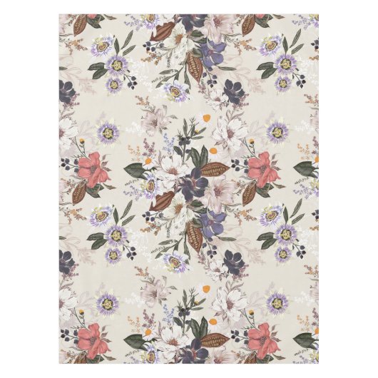 Nappe Motif à fleurs sans soudure (Devant)