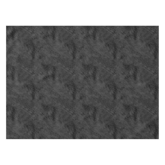 Nappe Motif à fourrure noire (Devant (Horizontal))