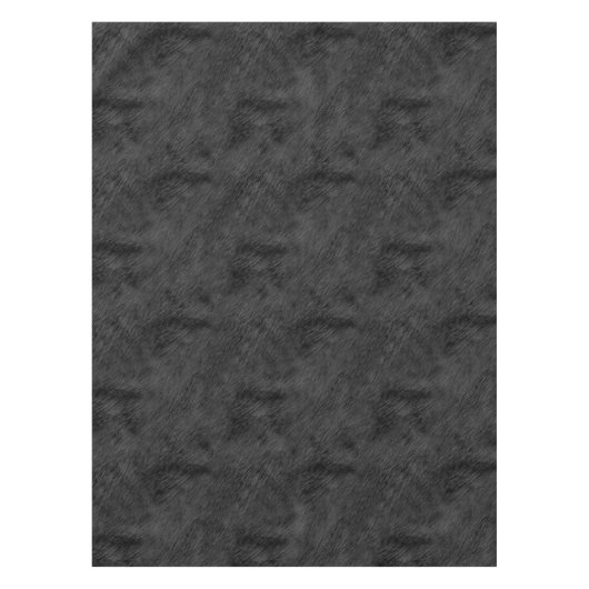 Nappe Motif à fourrure noire (Devant)