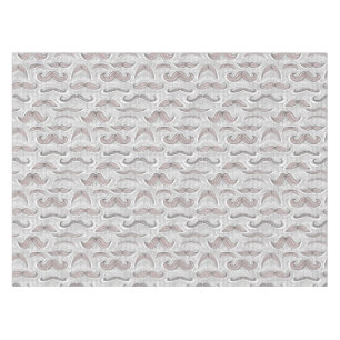 Nappe Motif à la mode de moustache
