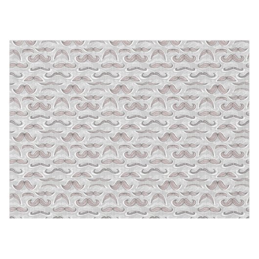 Nappe Motif à la mode de moustache (Devant (Horizontal))