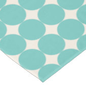 Nappe Motif à points géométriques vert sarcelle menthe v (Angle)