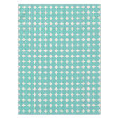 Nappe Motif à points géométriques vert sarcelle menthe v (Devant)