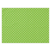 Nappe Motif à pois verts et blancs (Devant (Horizontal))